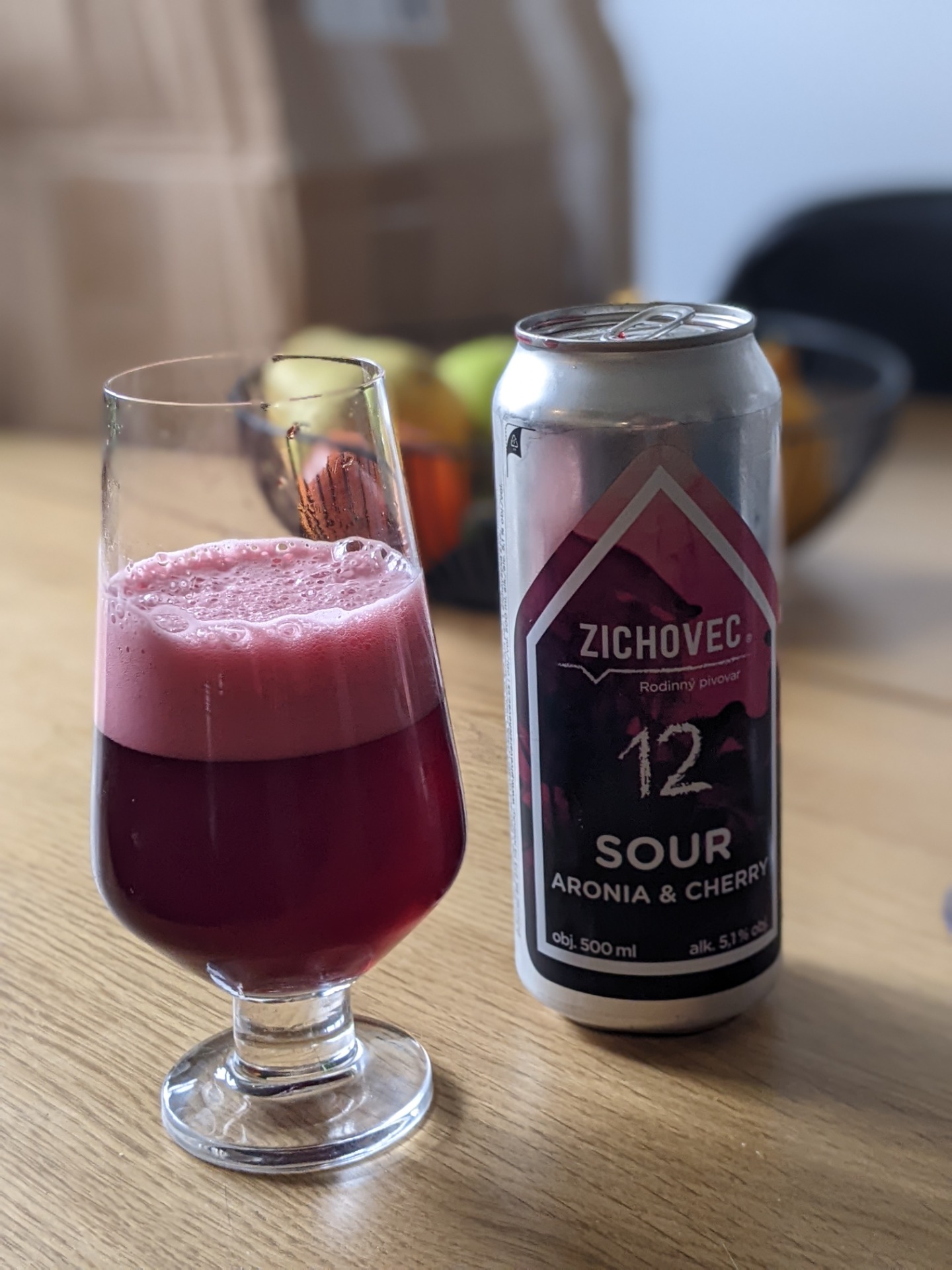 Při vaření důležitý krok - tentokrát kyselé osvěžení od Zichovce